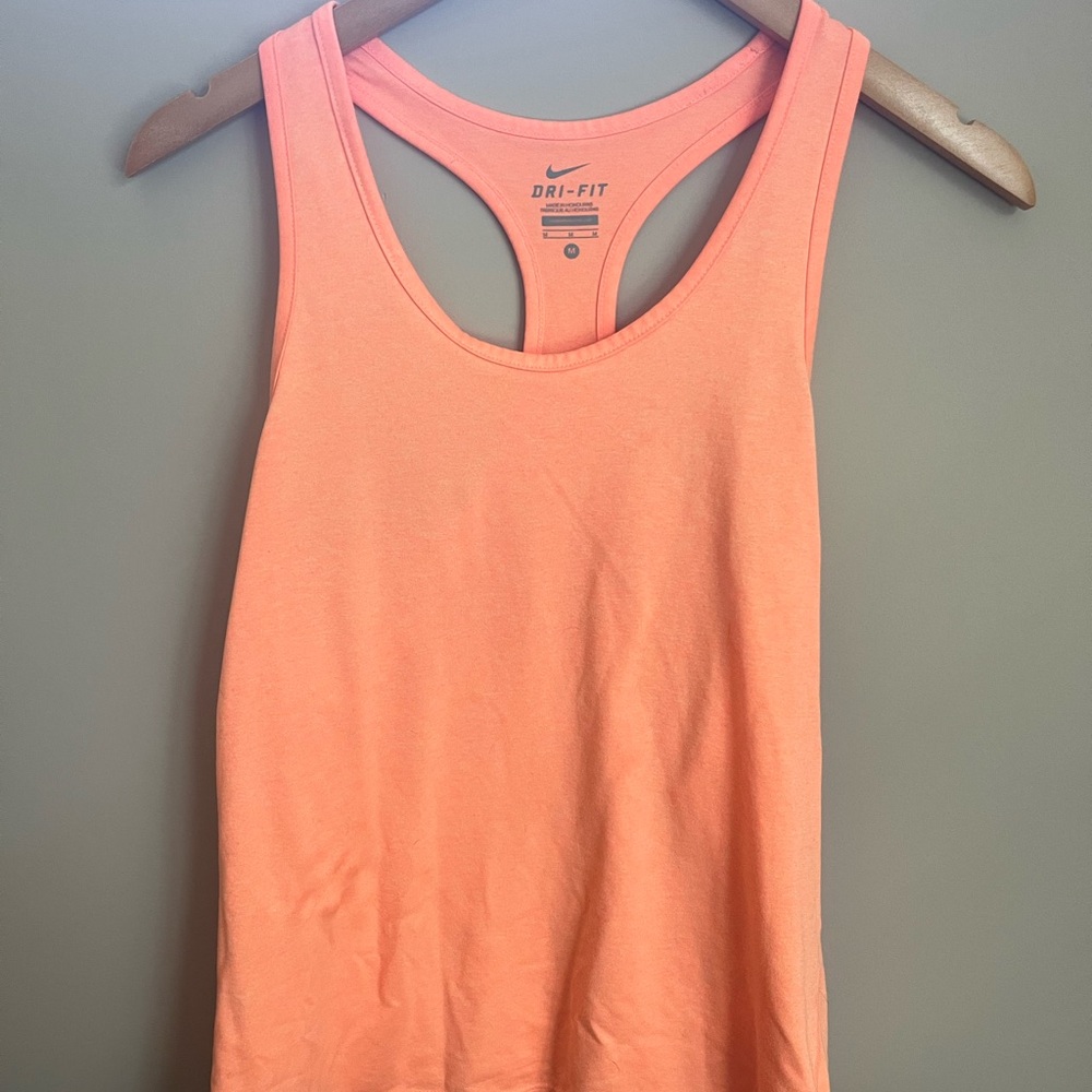 Nike Women's Orange Tank Top